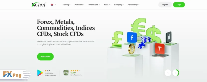 The best broker for Iranians &ndash; Broker XChief
