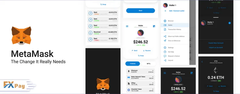 متامسک (MetaMask) - یکی از بهترین کیفپولهای ارز دیجیتال سال ۲۰۲۵