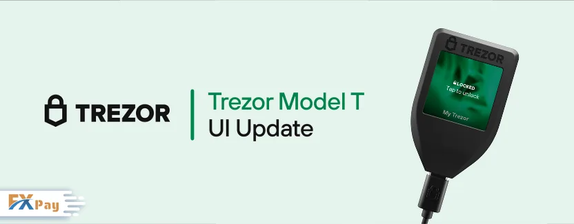 ترزور مدل Trezor Model T - یکی از بهترین کیف پول های سخت افزاری ارز دیجیتال