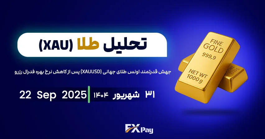 جهش قدرتمند اونس طلای جهانی (XAUUSD) پس از کاهش نرخ بهره فدرال رزرو