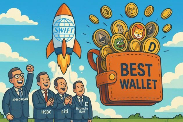 سوئیفت دفتر کل بلاکچین راه&zwnj;اندازی می&zwnj;کند؛ کیف پول Best پررنگ می&zwnj;شود