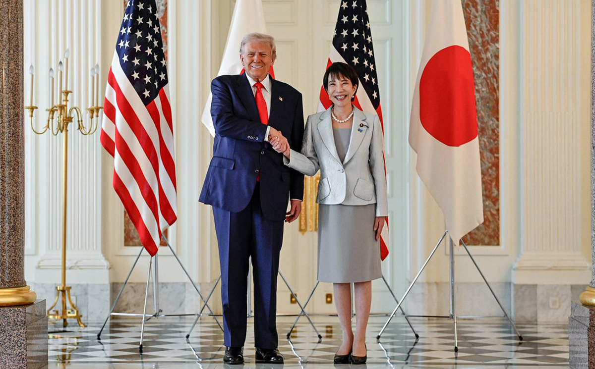 دیدار ترامپ و تاکایچی