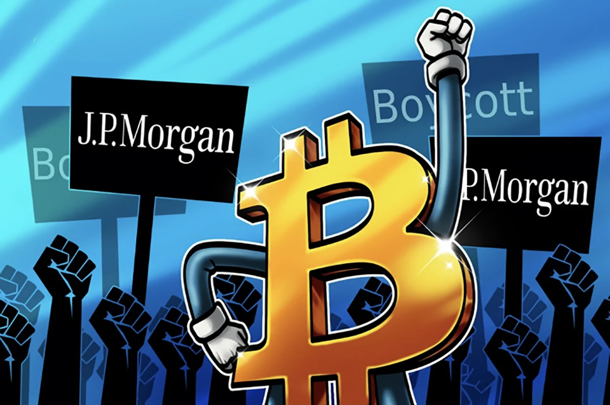درگیری بزرگ: جی&zwnj;پی مورگان در کانون تحریم جامعه بیت&zwnj;کوین