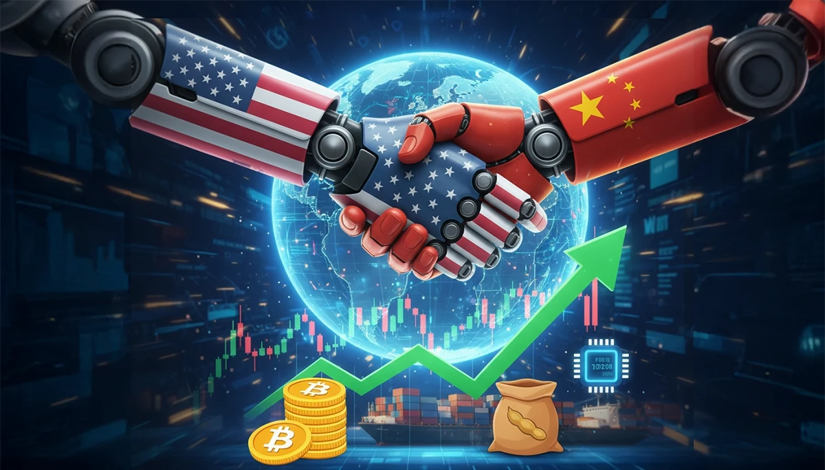 توافق تجاری ترامپ و چین؛ بازار کریپتو همچنان در ترس