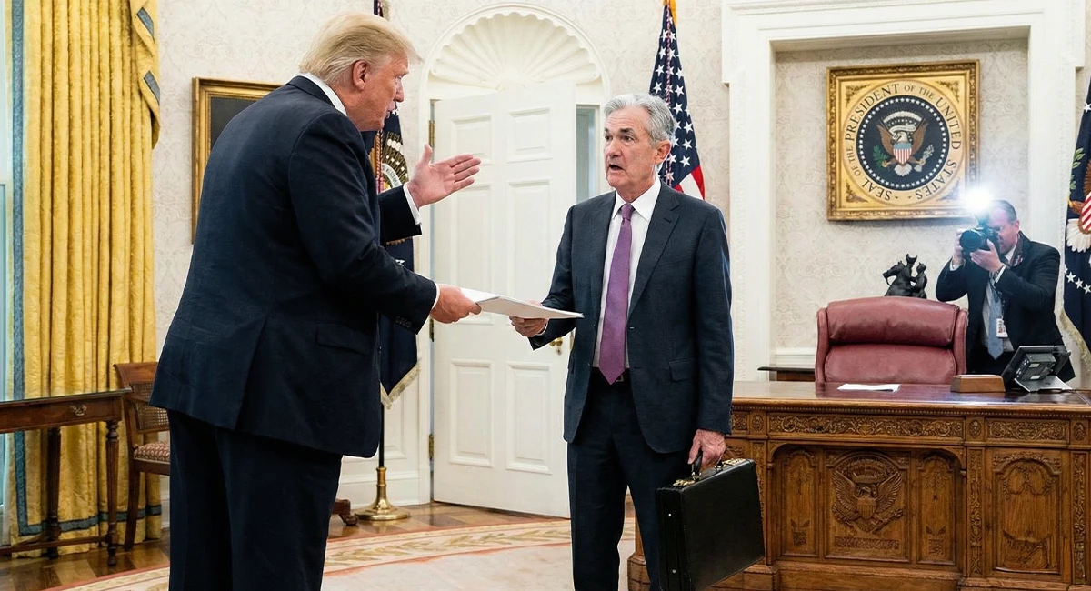 شاید پاول را اخراج کنم!! ترامپ شمشیر را از رو بست