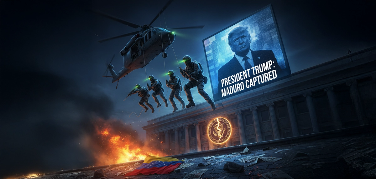 زلزله در کاراکاس؛ ترامپ از دستگیری مادورو توسط دلتافورس خبر داد