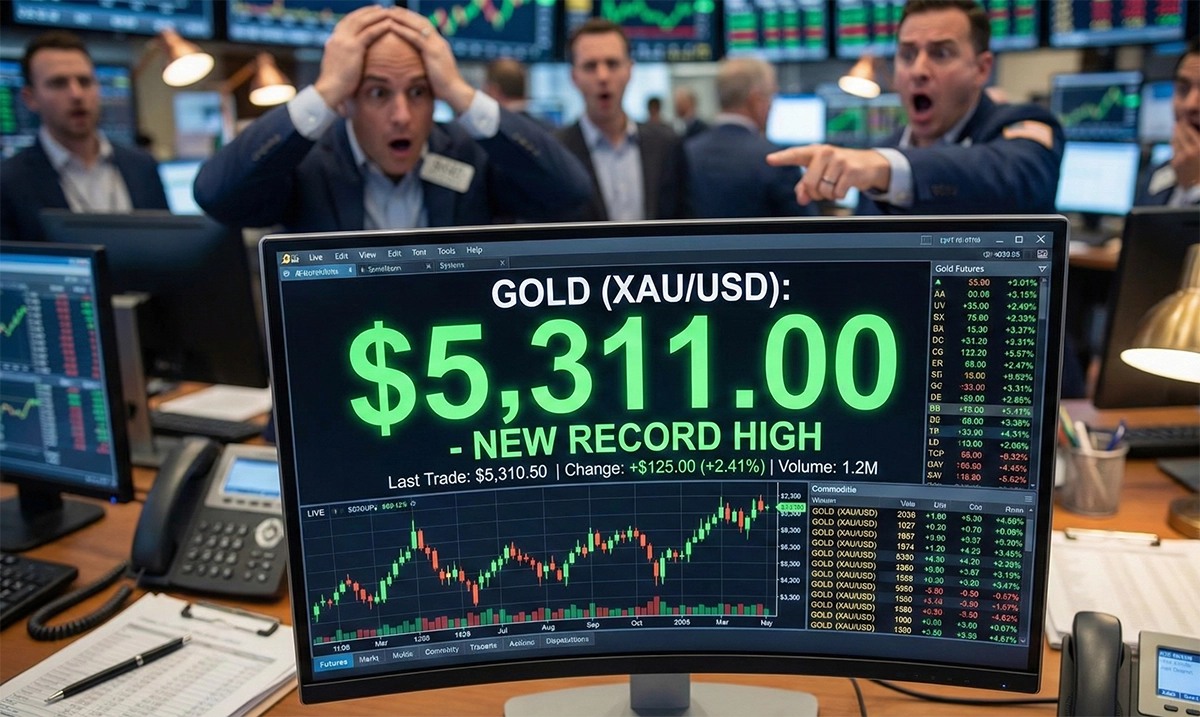 جنون در بازار؛ طلا سقف آسمان را شکافت، بیت&zwnj;کوین سقوط کرد