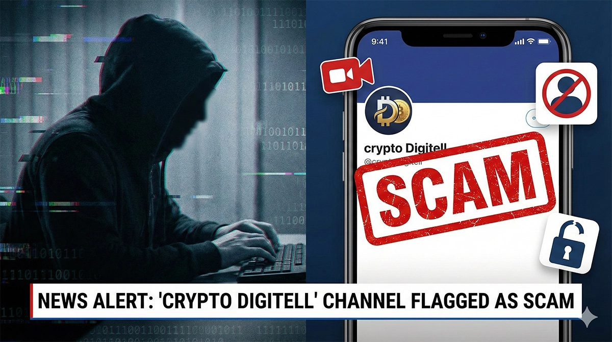 هشدار قرمز تلگرام: سناریوی کثیف کانال crypto Digitell لو رفت!