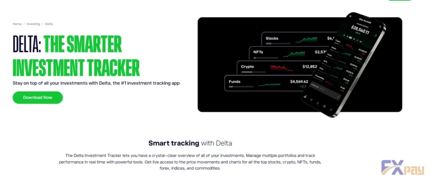 معرفی اپلیکیشن Delta متعلق به eToro برای پیگیری، تحلیل و مدیریت هوشمند پرتفوی سرمایهگذاری.