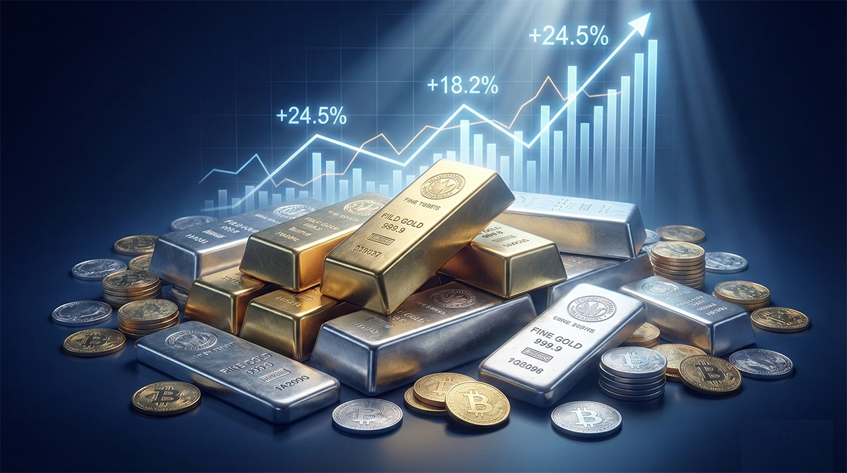 جهش ۹ درصدی نقره و رشد طلا؛ واکنش بازار به لغو تعرفه&zwnj;های ترامپ