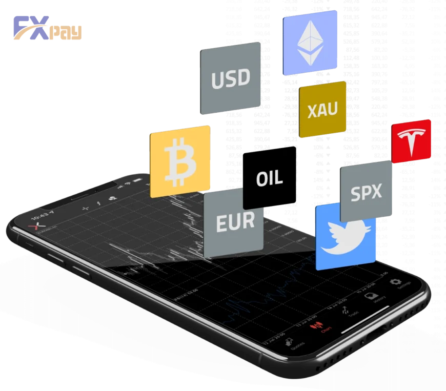 تنوع نمادهای معاملاتی در بروکرهای اوربکس و ارانته شامل جفتارزها، طلا، نفت، ارز دیجیتال (بیتکوین) و سهام.