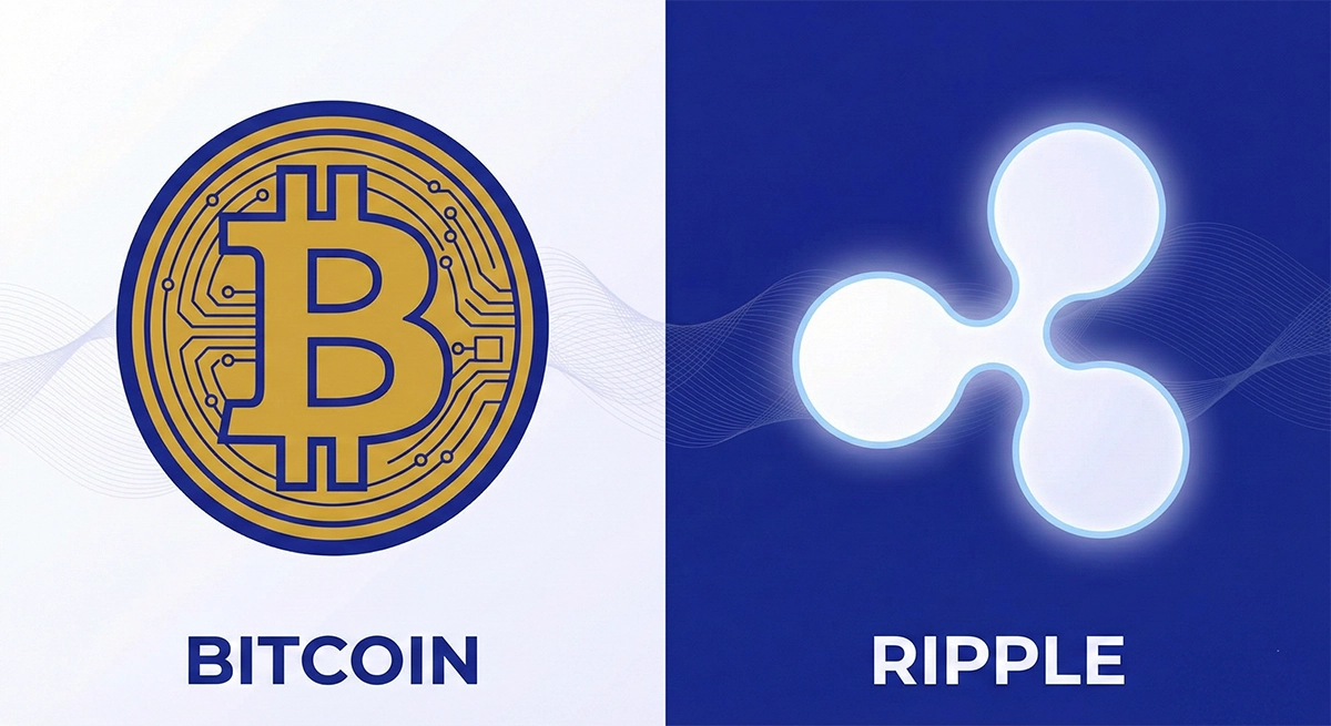 نقشه ریپل برای تسخیر دلار؛ شرط&zwnj;بندی بازار روی سقوط بیت کوین BTC