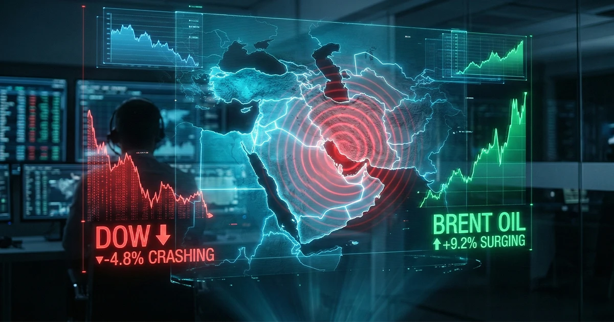 سقوط داوجونز و جهش نفت؛ بازار وارد فاز ریسک&zwnj;گریزی شد