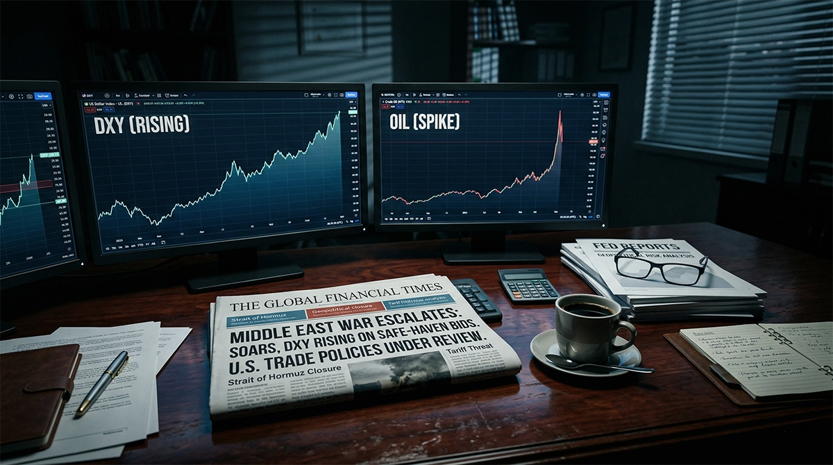 طوفان کامل در اقتصاد جهانی؛ تقابل جنگ تجاری و تنش&zwnj;های خاورمیانه