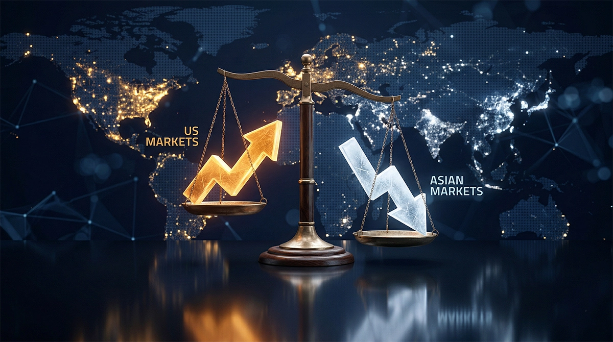 نوسان بازارهای جهانی؛ سایه سنگین جنگ بر بورس آمریکا و آسیا